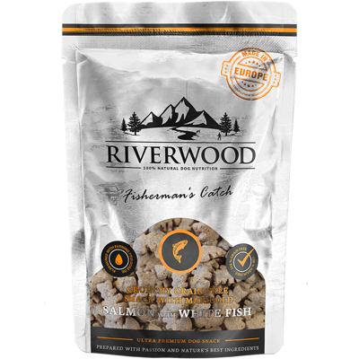 RIVERWOOD FISHERMANS CATCH SALMON CRUNCHY 200GR.