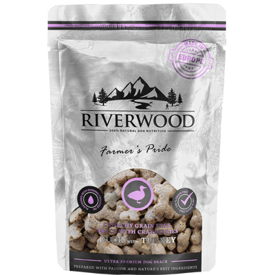 RIVERWOOD FARMERS PRIDE DUCK CRUNCHY 200GR.