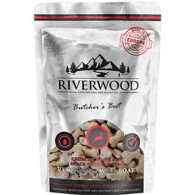 RIVERWOOD BUTCHERS BEST VENISON CRUNCHY 200GR.