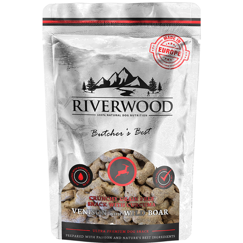 RIVERWOOD BUTCHERS BEST VENISON CRUNCHY 200GR.