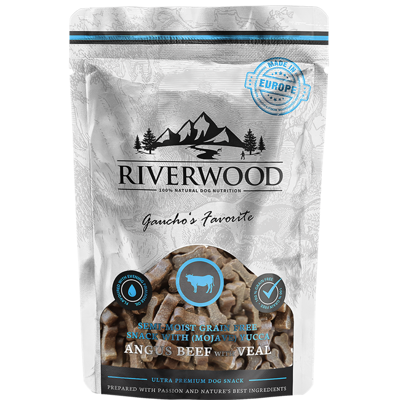 RIVERWOOD GAUCHOS FAVORITE ANGUS BEEF SEMI MOIST 200GR.