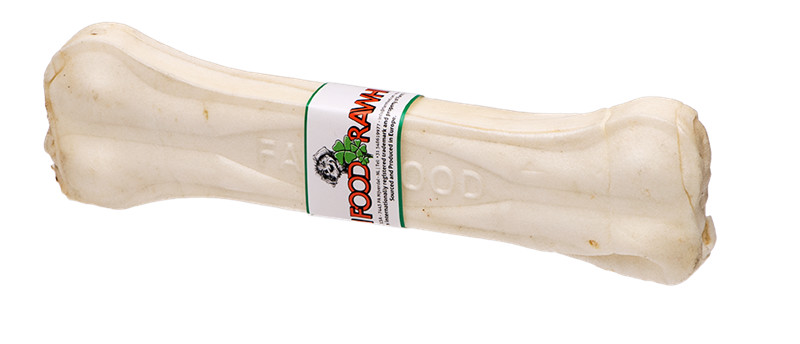 FARM FOOD RAWHIDE DENTAL IMPRESSED L