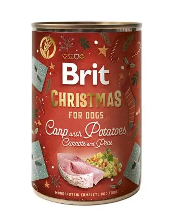 BRIT CHRISTMAS DINNER CARP 400GR BLIK
