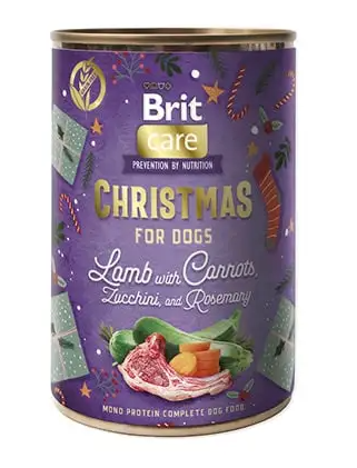 BRIT CARE DOG CHRISTMAS CAN LAMB 400 GR