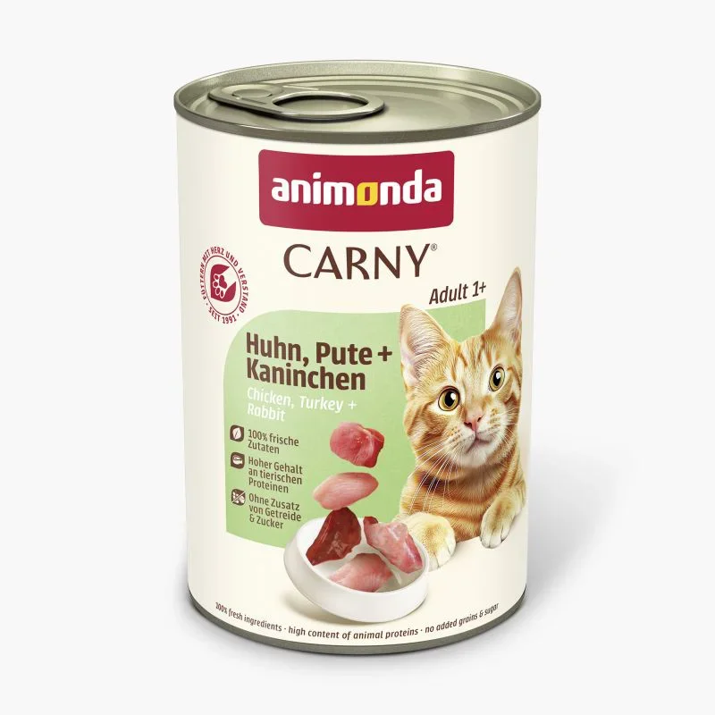 CARNY KIP/KALKOEN/KONIJN 400 GRAM