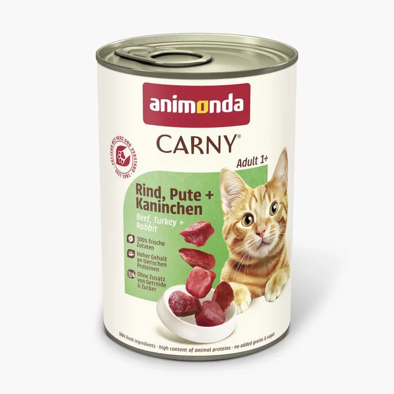 CARNY RUND/KONIJN/KALKOEN 200 GRAM