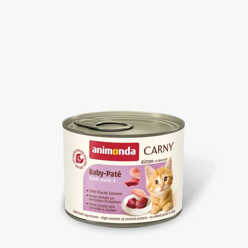 CARNY KITTEN BABY PATE 200 GRAM