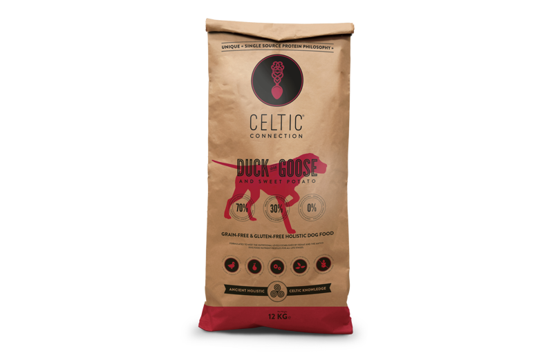 Celtic DOG duck with goose & sweet potato 12kg