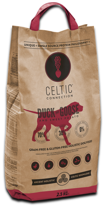 Celtic Dog duck with goose & sweet potato 2.5kg