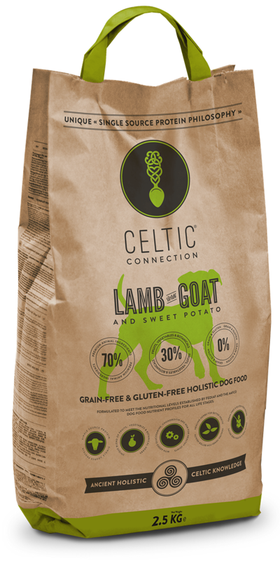 CELTIC DOG LAMB WITH GOAT & SWEET POTATO 2,5KG