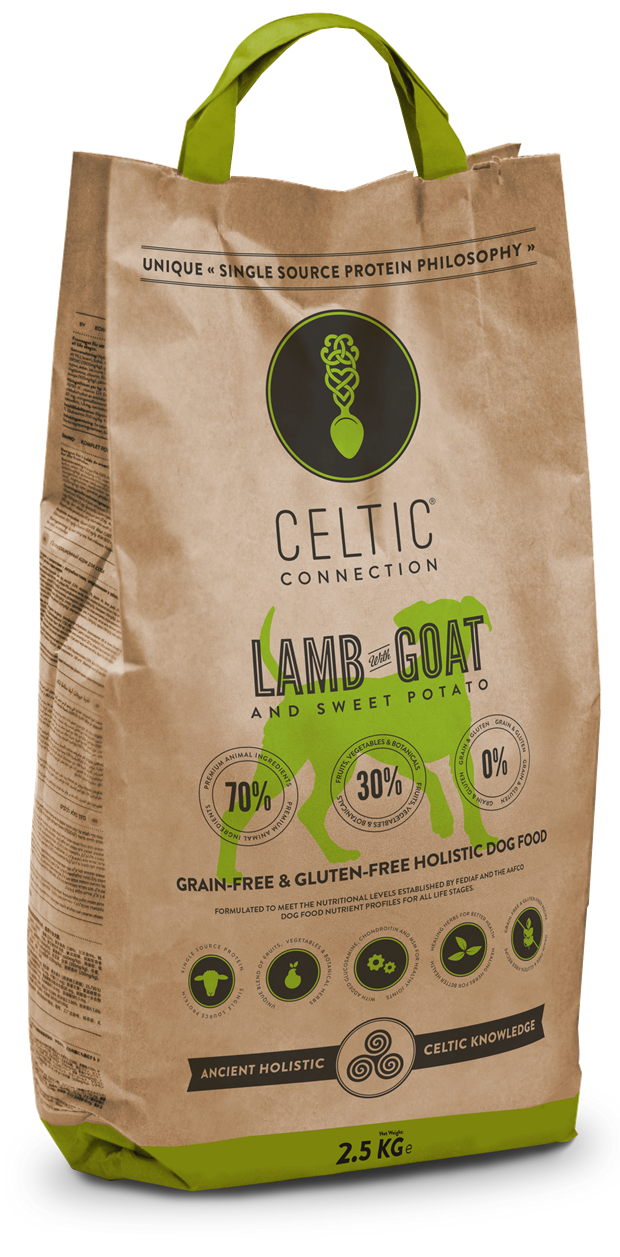 CELTIC DOG LAMB WITH GOAT & SWEET POTATO 2,5KG