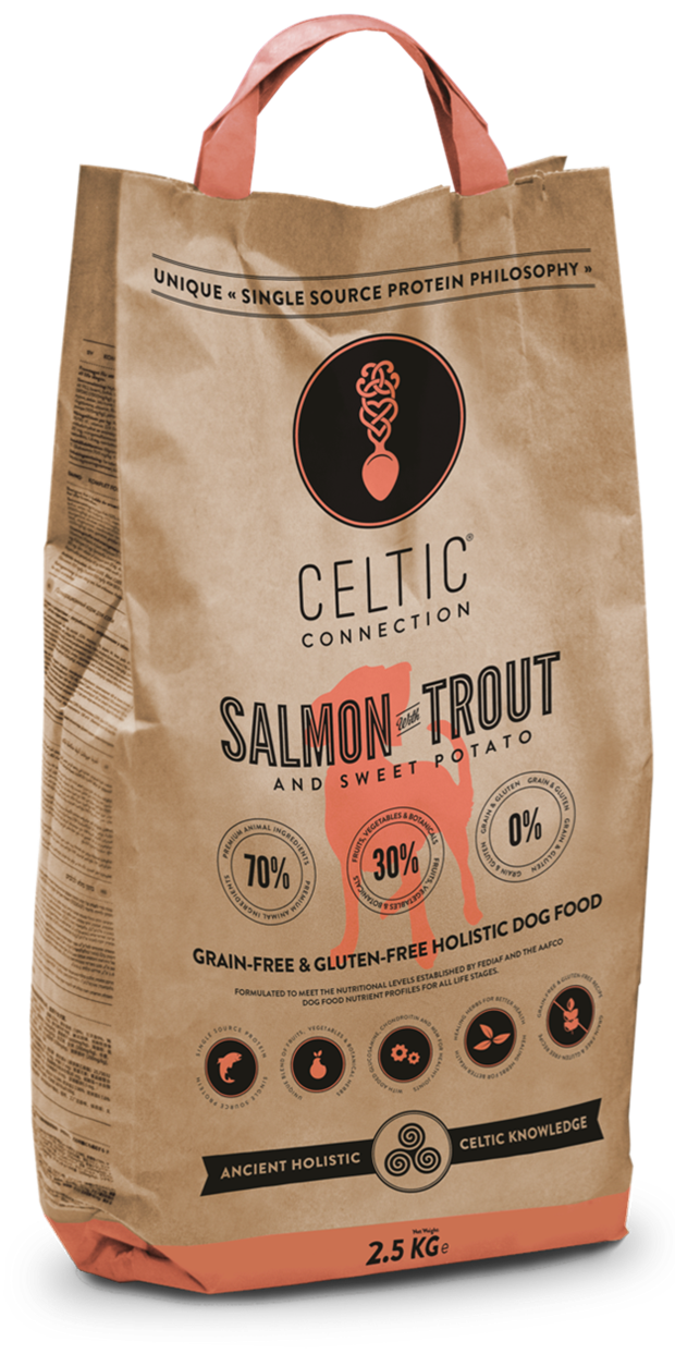 CELTIC DOG SALMON WITH TROUT & SWEET POTATO 2,5KG