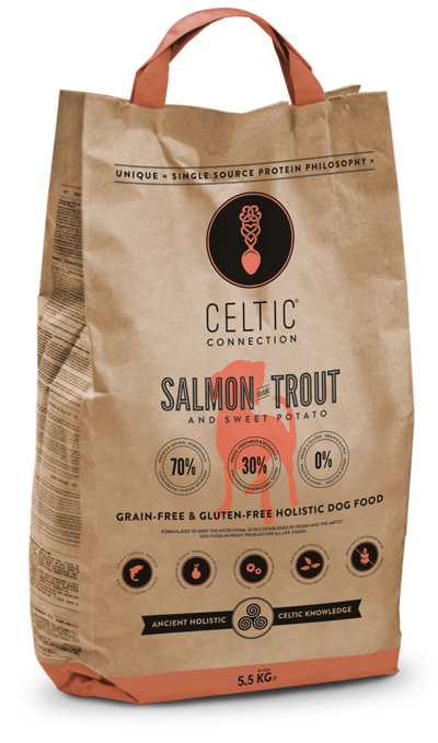 Celtic DOG salmon with trout & sweet potato 5,5kg