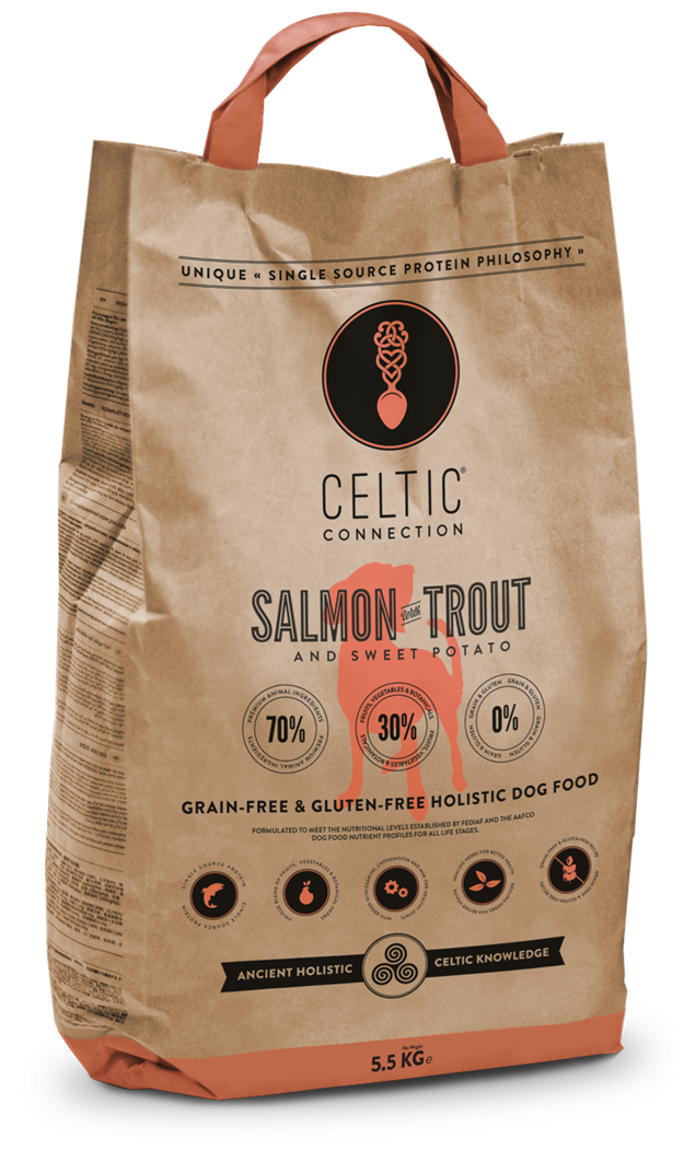 Celtic DOG salmon with trout & sweet potato 5,5kg