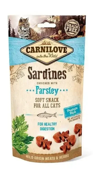 SOFT SNACK SARDINES/PARSLEY 50GR