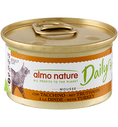 ALMO NATURE DAILY MOUSSE MET KALKOEN 85 GRAM