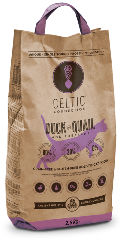 DUCK WITH QUAIL AND PHEASANT CAT 2,5KG