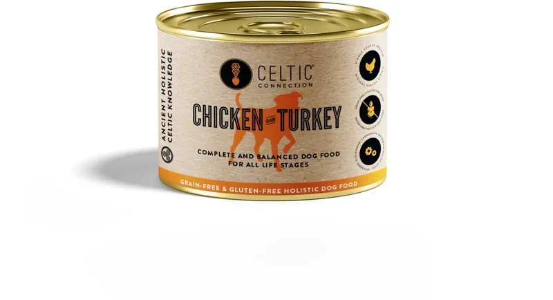 CELTIC DOG CHICKEN WITH TURKEY DOG - BLIK 200 GRAM