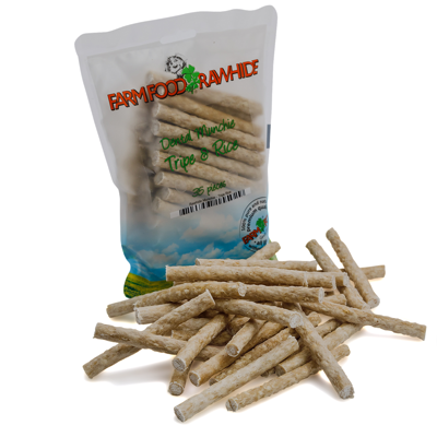 FARM FOOD RAWHIDE DENTAL MUNCHIE PENS (35ST)