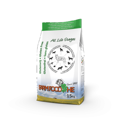 FARM FOOD HE GLUTENVRIJ 15 KG STANDAARD
