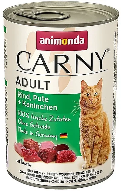 CARNY RUND/KALKOEN/KONIJN 400 GRAM