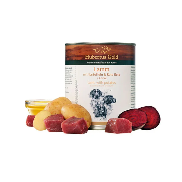 HUBERTUS GOLD BLIK LAM/AARDAPPEL 800GR