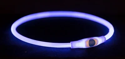 HB FLASH LICHTGEVENDE BAND BLAUW 40X0,8CM