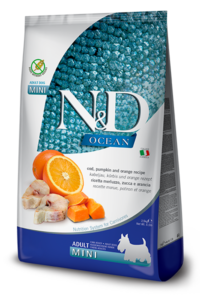 KABELJAUW POMPOEN ADULT MINI 7 KILO