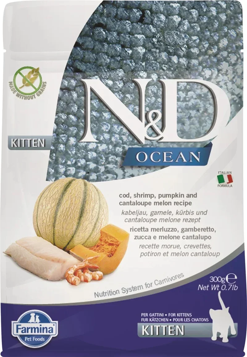 FARMINA N&D OCEAN KITTEN 300gr