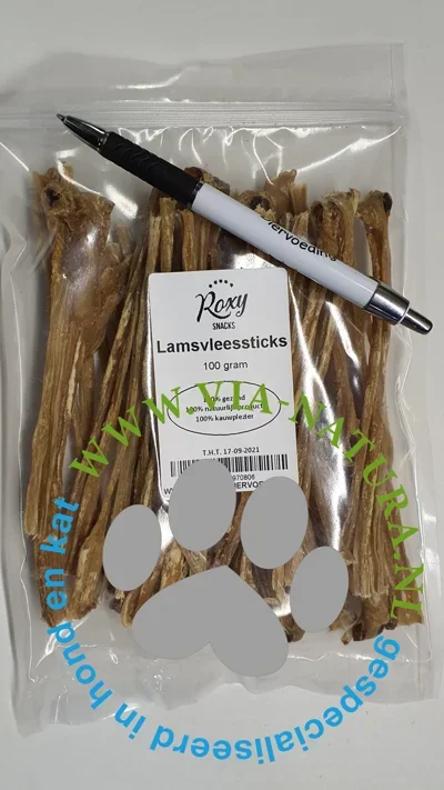 ROXY LAMSVLEESSTICKS 100 GRAM