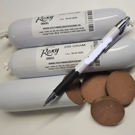 ROXY HOUDBARE VLEES WORST ZALM 200 GRAM