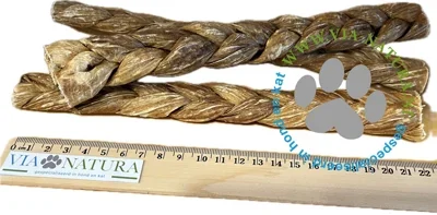 TANTE ROOS RUNDERBLAAS GEVLOCHTEN 25CM - 3 STUKS