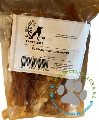 TANTE ROOS - NEKSPIER PAARD 200 GRAM