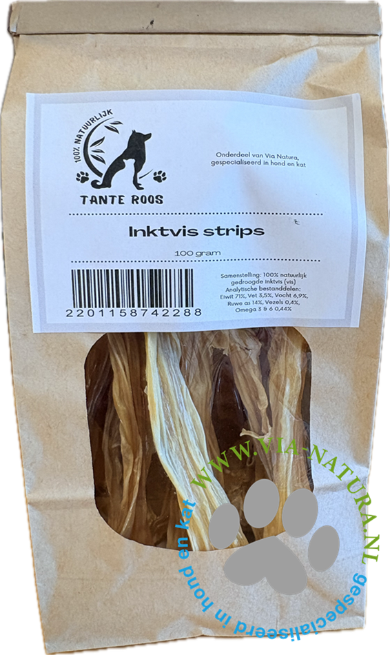 TANTE ROOS - INKTVIS STRIPS - 100 GRAM