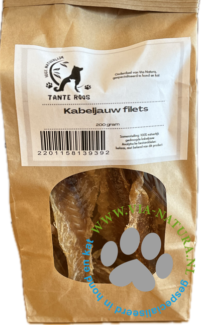 TANTE ROOS - KABELJAUW FILETS 200 GRAM