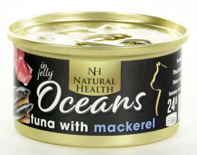 NH CAT OCEAN TUNA & MACKEREL 85 GR