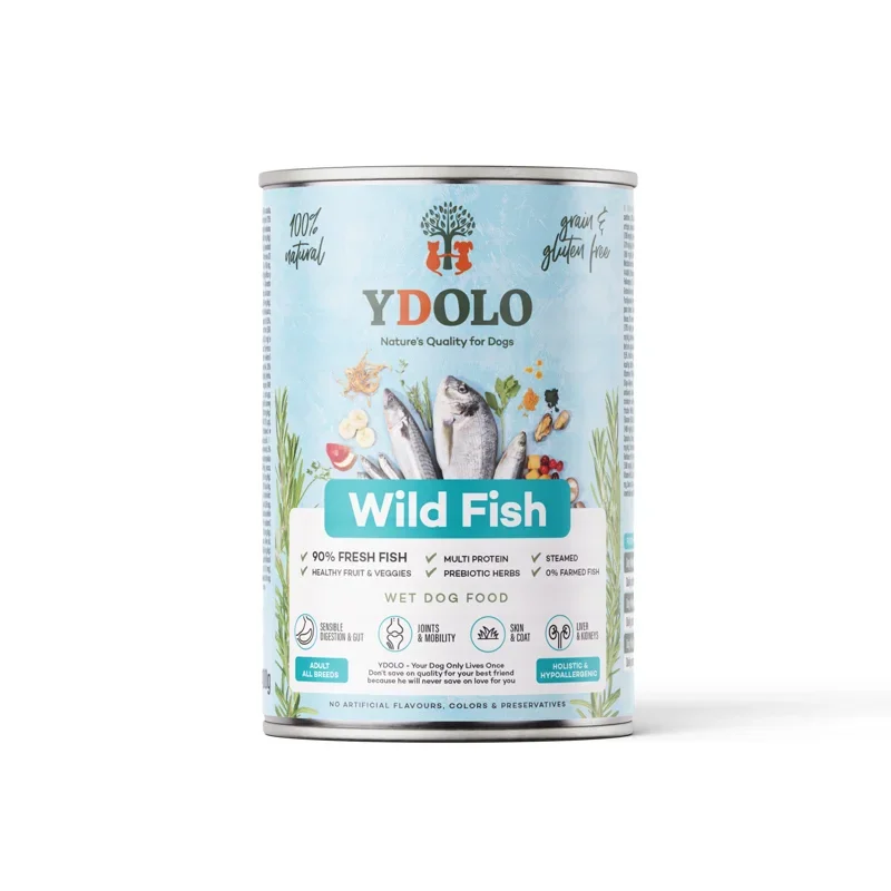 YDOLO HEALTHY & PURE WILD FISH - CAN 400 GR