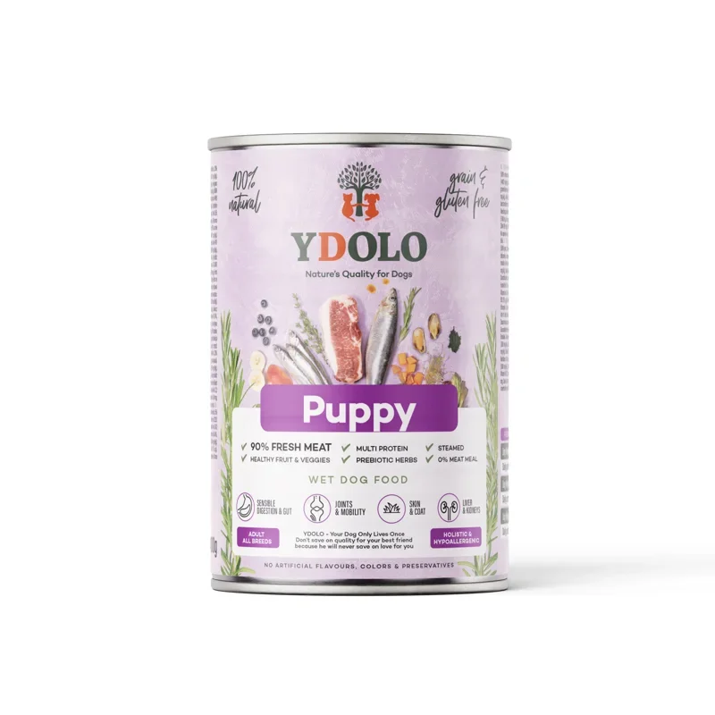 YDOLO HEALTHY & PURE PUPPY - CAN 400 GR